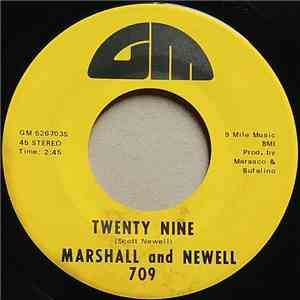 Marshall & Newell - Twenty Nine / Be A Part Of Me