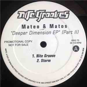 Mateo & Matos - Deeper Dimensions EP (Part II)