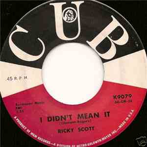 Ricky Scott - I Didn't Mean It / Darling, Darlin'