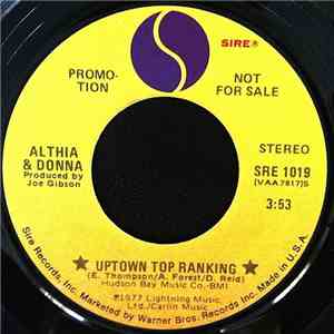 Althia & Donna / Mighty Two - Up Town Top Ranking / Calico Suit