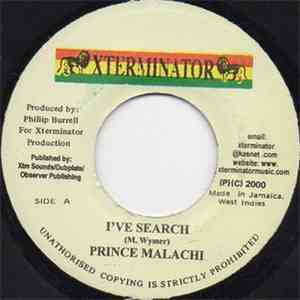 Prince Malachi - I've Searched