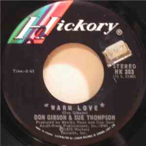 Don Gibson & Sue Thompson - Warm Love / Fly The Friendly Skies With Jesus