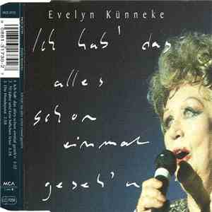 Evelyn Künneke - Ich Hab' Das Alles Schon Einmal Geseh'n