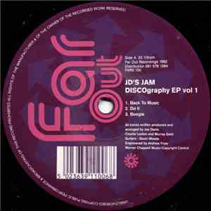 JD's Jam - DISCOgraphy EP Vol. 1