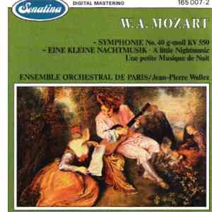 Ensemble Orchestral De Paris - W.A. Mozart: Symphonie No. 40 G-Moll KV 550 / Eine Kleine Nachtmusik - A Little Nightmusic - Une Petite Musique De Nuit