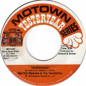 Martha Reeves & The Vandellas - Quicksand / Love (Makes Me Do Foolish Things)