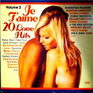 Various - Je T' Aime - 20 Love Hits, Volume 2