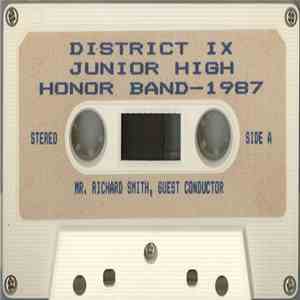 District IX Junior High Honor Band - 1987 - District IX Junior High Honor Band - 1987