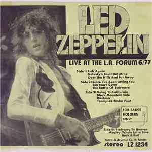 Led Zeppelin - Live At The L.A. Forum 6/77