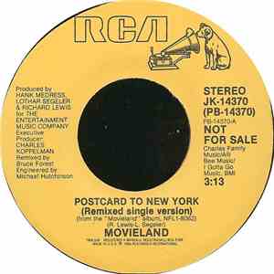 Movieland  - Postcard To New York (Remixed Single Version)