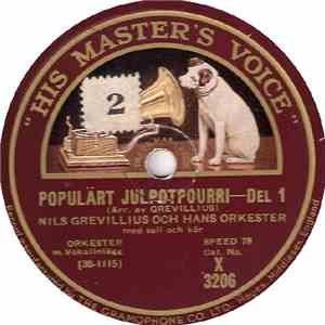 Nils Grevillius Och Hans Orkester - Populärt Julpotpourri