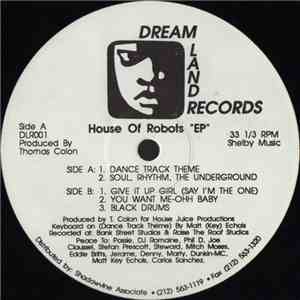 Thomas Colon - House Of Robots EP