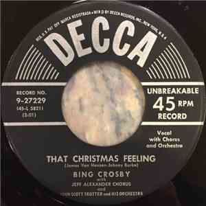 Bing Crosby And Carol Richards - That Christmas Feeling / Silver Bells