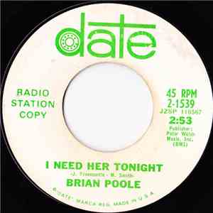 Brian Poole - Everything I Touch Turns To Tears