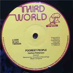 Carlton Patterson - Poorest People