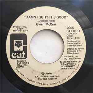 Gwen McCrae - Damn Right It's Good