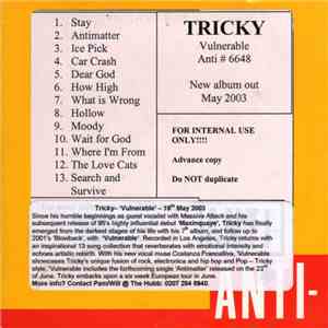 Tricky - Vulnerable