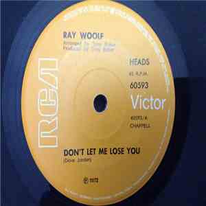 Ray Woolf - Don't Let Me Lose You