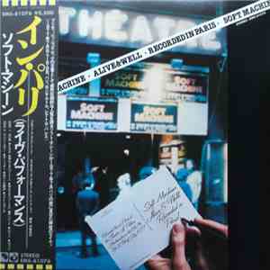 Soft Machine - Alive And Well Recorded In Paris