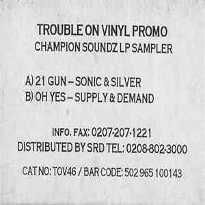 Sonic & Silver / Supply & Demand - Champion Soundz (LP Sampler)