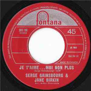 Serge Gainsbourg & Jane Birkin - Je T'aime...Moi Non Plus / Jane B