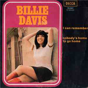 Billie Davis - I Can Remember / Nobody's Home To Go Home To