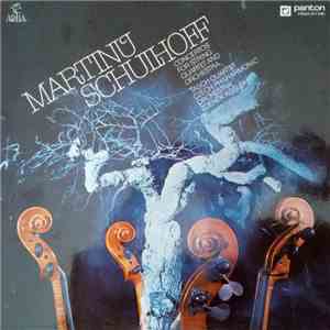 Martinů / Schulhoff - Talich Quartet, Czech Philharmonic Orchestra, Zdeněk Košler - Concertos For String Quartet And Orchestra