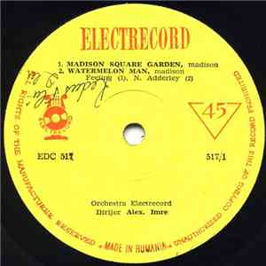 Orchestra Electrecord Dirijor Alex. Imre - Madison Square Garden
