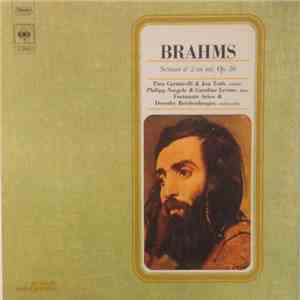 Brahms, Pina Carmirelli, Philipp Naegele, Caroline Levine, Fortunato Arico, Dorothy Reichenberger, Jon Toth - Sextuor N° 2 En Sol, Op. 36