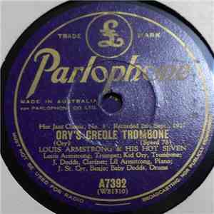 Louis Armstrong & His Hot Seven - Ory's Creole Trombone / The Last Time