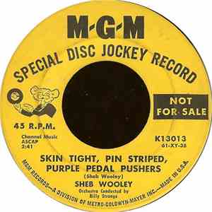 Sheb Wooley - Skin Tight, Pin Striped, Purple Pedal Pushers