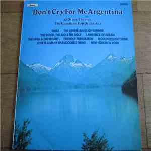The Hamilton Pop Orchestra - Don't Cry For Me Argentina