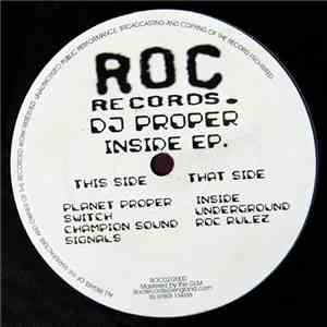 DJ Proper - Inside EP.