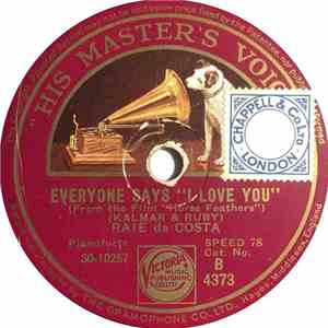 Raie Da Costa - Everyone Says "I Love You"/ Butterflies In The Rain