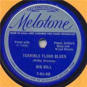 Big Bill - Terrible Flood Blues / Southern Flood Blues
