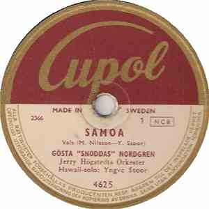 Gösta "Snoddas" Nordgren - Samoa / Kärlekens Hamn