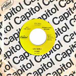 Lou Rawls - It's You / Sweet Charity