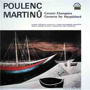 Poulenc / Martinů - Concerto Champêtre / Concerto For Harpsichord