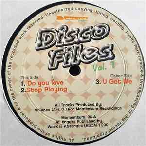 Science - Disco Files Vol. 1