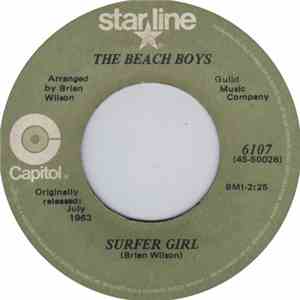 The Beach Boys - Surfer Girl / Little Deuce Coupe