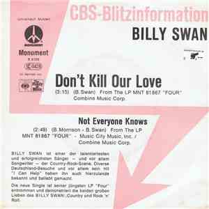 Billy Swan - Don't Kill Our Love