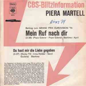 Piera Martell - Mein Ruf Nach Dir