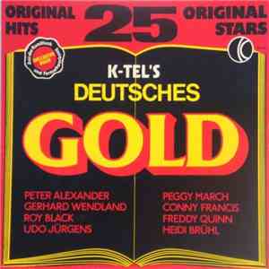 Various - K-Tel's Deutsches Gold (25 Original Hits, 25 Original Stars)