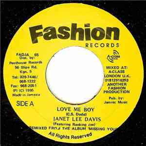 Janet Lee Davis - Love Me Boy / Do You Remember