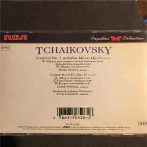 Pyotr Ilyich Tchaikovsky, Misha Dichter, Itzhak Perlman, Boston Symphony Orchestra, Erich Leinsdorf - Piano Concerto No1, Violin Concerto