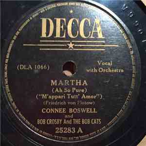 Connee Boswell And Bob Crosby And The Bob Cats - Martha / The Double Talk Song