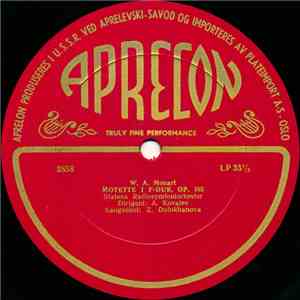 Statens Radiosymfoniorkester / Moskva Filharmoniske Orkester, Z. Dolukhanova - Motette I F-dur / Ebol's Arie / Cavatine