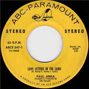 Paul Anka - Love Letters In The Sand