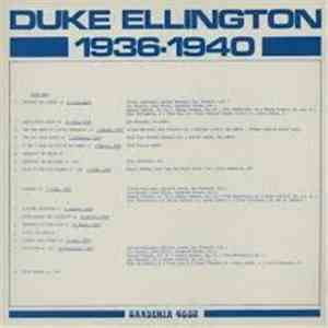 Duke Ellington - Duke Ellington 1936-1940