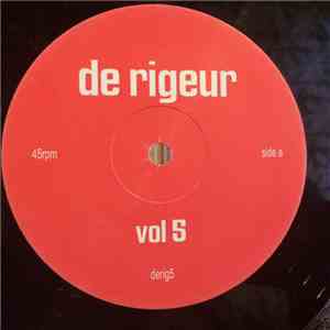 De Rigeur - Vol. 5